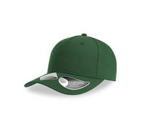 Atlantis Headwear Atlantis Fiji Cap Strukturierte Baseballkappe verstellbarer Klettverschluss Bottle Green