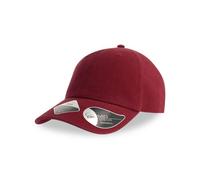 Atlantis Headwear Atlantis Fraser Cap Bio Baumwolle verschiedene Farben verstellbar Cardinal Red