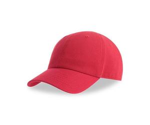 Atlantis Headwear Atlantis Fraser Kid´s Cap Kinder Baseball Cap Bio Baumwolle Rot