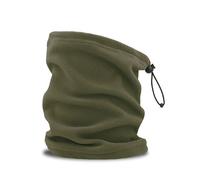 Atlantis Headwear Atlantis Hotty-S Neck Warmer recyceltes (rPet) Polyester Halstuch weiches Fleece Schlauchschal Loop Olive