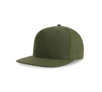 Atlantis Headwear Atlantis James Cap Old-School-Look und flache Schirmform Snapback-Verschluss Olive (Grün)