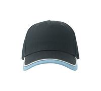 Atlantis Headwear Atlantis Kinder Basecap - Klettverschluss, mehrfarbig, Bio-Baumwolle bunt