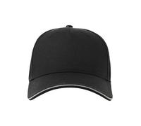 Atlantis Headwear Atlantis reflektierende Cap mit einem Metallverschluss Schwarz