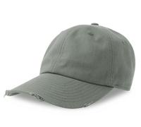 ATLANTIS HEADWEAR DAD HAT DESTROYED-S GREY