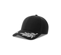 Atlantis Headwear Damen / Herren Cap Kappe Cappy Muster Winner Lorbeerblätter auf Schirm Schwarz