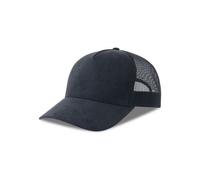 Atlantis Headwear Damen / Herren Netz Cap kombiniert mit Wildlederoptik Basecap Kappe Cappy Navy