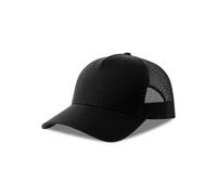 Atlantis Headwear Damen / Herren Netz Cap mehrfarbig 30 Farben Schwarz