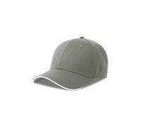 Atlantis Headwear Damen / Herren Sport Cap Baumwolle Metallverschluss Grau