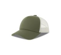 Atlantis Headwear Damen / Herren Trucker Cap Cappy Kappe mehrfarbig Basecap Olive