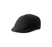 Atlantis Headwear Herren Schiebermütze Gatsby Cap Atlantis Flatcap Barett Cabbie Schwarz