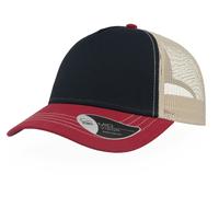 AT527 Atlantis Rapper Canvas Cap Navy One Size