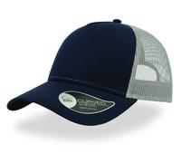 ATLANTIS HEADWEAR RAPPER COTTON NAVY/GREY