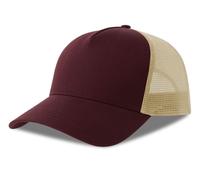 ATLANTIS HEADWEAR RAPPER COTTON-S BURGUNDY/STONE