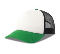 ATLANTIS HEADWEAR RAPPER-S WHITE/BLACK/GREEN