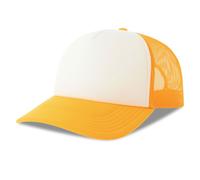 ATLANTIS HEADWEAR RAPPER-S WHITE/YELLOW