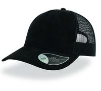 ATLANTIS HEADWEAR RAPPER SUEDE BLACK