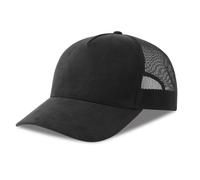 ATLANTIS HEADWEAR RAPPER SUEDE-S BLACK