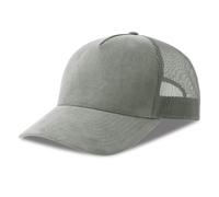 ATLANTIS HEADWEAR RAPPER SUEDE-S GREY