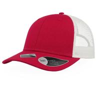 ATLANTIS HEADWEAR RECY THREE RED/WHITE