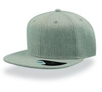 ATLANTIS HEADWEAR SNAP BACK CAP GREY MELANGE