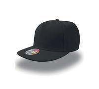 Atlantis Headwear - Snap Five Cap Black - Gr. - One Size