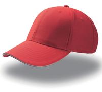 ATLANTIS HEADWEAR SPORT SANDWICH RED/WHITE