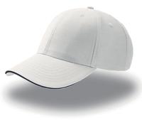 AT612 Atlantis Sport Sandwich Cap White One Size