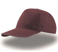 AT500 Atlantis Kappe mit Klettverschluss Burgundy One Size