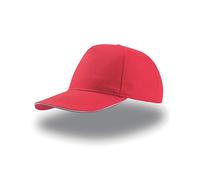 Atlantis Headwear - Start Five Sandwich Cap Red - Gr. - One Size
