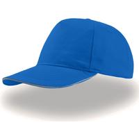 ATLANTIS HEADWEAR START FIVE SANDWICH CAP ROYAL/WHITE