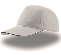 Atlantis Start Five Sandwich Cap, One Size, White