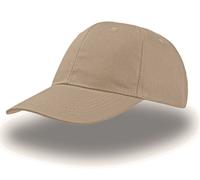 AT613 Atlantis Kappe Verschluss mit Klettband Khaki One Size