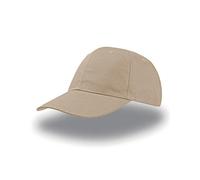 Atlantis Headwear - Start Six Cap Khaki - Gr. - One Size