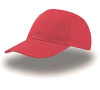 ATLANTIS HEADWEAR START SIX CAP RED