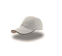 Atlantis Zoom Piping Sandwich Cap, One Size, White