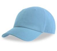 Atlantis Kinder 6-Panel Kappe Klassische Cap KIFR columbia blue one size