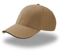 ATLANTIS HEADWEAR SPORT SANDWICH KHAKI/NAVY