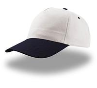 Atlantis Start Five Cap, One Size, White Navy