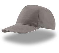 Atlantis Start Five Sandwich Cap, One Size, Grey
