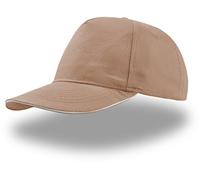 Atlantis Start Five Sandwich Cap, One Size, Khaki
