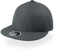 Atlantis Unisex 1 Panel Kappe 'Snap One' Flache Cap SONE dark grey one size