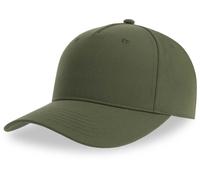 Atlantis Unisex 5-Panel Baseball Kappe Klassische Cap FIJC olive one size