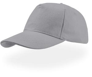 Atlantis Unisex 5-Panel Baseball Kappe 'Liberty Five Buckle' Klassische Cap LIFB light grey one size