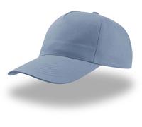 Atlantis Unisex 5-Panel Baseball Kappe 'Start Five' Klassische Cap STFV light blue one size