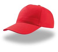Atlantis Start Five Cap, One Size, Red