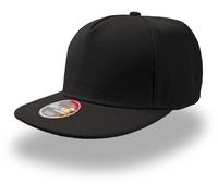 Atlantis Unisex 5-Panel Kappe 'Snap Five' Flache Cap SNFI black one size