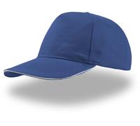 Atlantis Unisex 5-Panel Kappe 'Start Five Sandwich' Klassische Cap SFSW royal/white one size