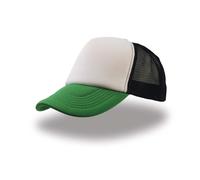 Atlantis Original Trucker Cap, Größe:One Size, Farbe:White/Green/Black