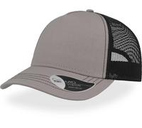 ATLANTIS HEADWEAR RAPPER CANVAS GREY/BLACK