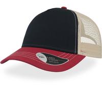 AT527 Atlantis Rapper Canvas Cap Navy One Size